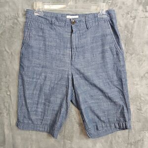 Goodfellow co Men's 28 Linden Shorts cotton blue gray